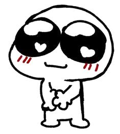 Desenho do Snoopy com as bochechas coradas